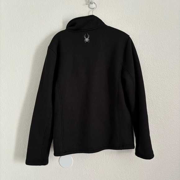 Spyder Men's Size Small Black Stellar Fleece Jacket - Picture 5 of 5